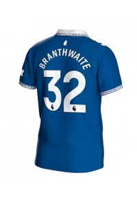 Everton Jarrad Branthwaite #32 Jalkapallovaatteet Kotipaita 2023-24 Lyhythihainen